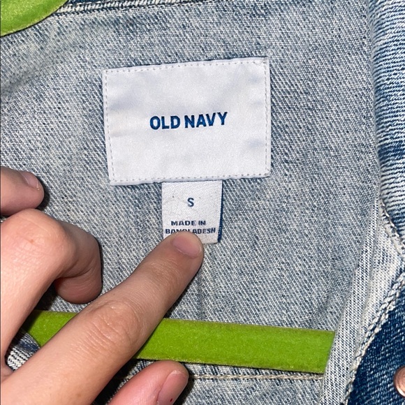 Denim Jacket with Red Bryce Vine Patch - Picture 2 of 3